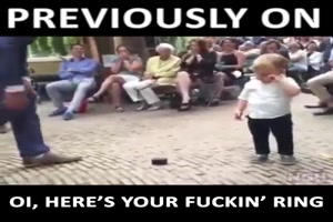 Da hast du deinen Ring