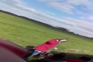 Ziemlich wild die Alte