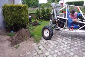 arrachage d un arbuste.....