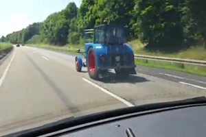 Ein Trecker tut es auch