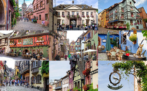 klicke hier, um die Datei herunterzuladen Riquewihr France - Riquewihr Frankreich