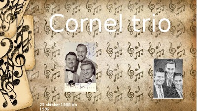 Jukebox - Cornel Trio 001