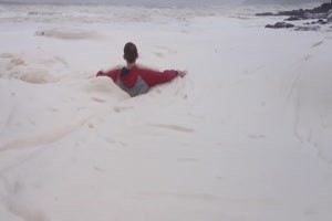 Ziemlich viel Schaum