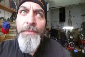 Der Stotterer in der Sauna