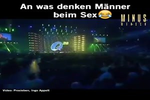 an was denken Maenner beim sex