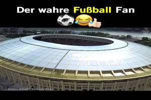 der wahre Fu�ball Fan