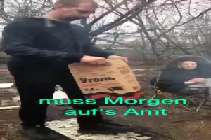 muss morgen auf�s Amt