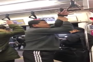 Da steckt einer fest