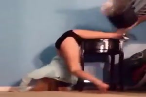 Dieser Handstand hat ja spitze geklappt