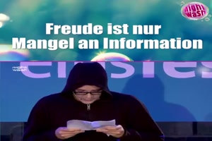 Freude ist nur Mangel an Information