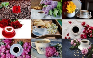 klicke hier, um die Datei herunterzuladen Coffee & Flowers - Kaffee & Blumen