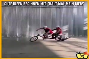 Gute Ideen beginnen mit einem Bier