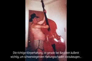 Krperhaltung ist bei Bassisten wichtig