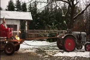der Bulldogfahrer Nikolaus