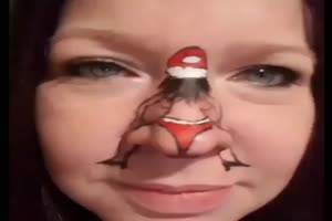 Weihnachts-Nase