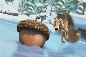 ICE - AGE - Eistanz mit der Nuss
