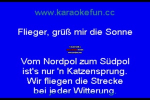 Flieger gr�� mir die Sonne