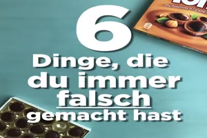 6 Dinge, die du immer falsch gemacht hast