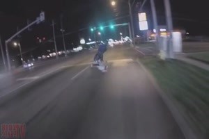 wird der Wheelie berrissen, wird in den Asphalt gebissen