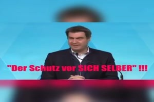 Sder spricht ber den Maskenschutz