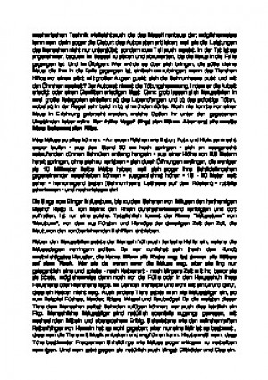 Von Musen und Menschen