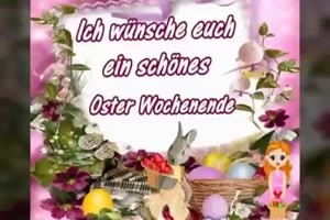 Einen lieben Gru zum Karfreitag und ein schnes Oster-WE