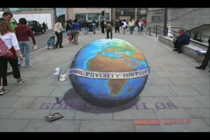 3 D - Stra�enmalerei