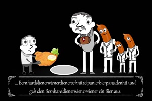 Der Bernharddiener - Zungenbrecher