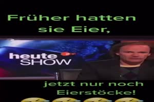 Frher hatten sie Eier