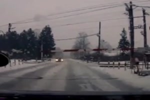 Bisschen was falsch einstellt an der Schranke