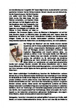 Vanille, Knigin der Gewrze