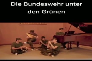 die Bundeswehr unter den Gruenen