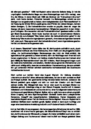 Von Zwergen, Wichteln und Grotten
