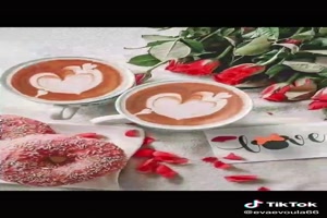 I take a cup of coffee to warm up - ...