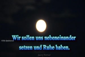 warum sollen wir Menschen gegeneinander kmpfen