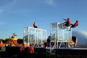 Trampolin-Show