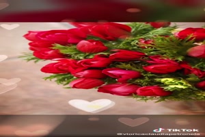 Good morning Happy Friday (Red Flowers) 