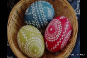Eier kratzen