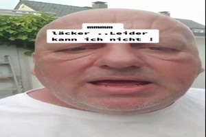 er ist zum vegetarischen grillen eingeladen