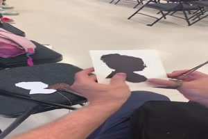 Mal kurz die Silhouette schneiden