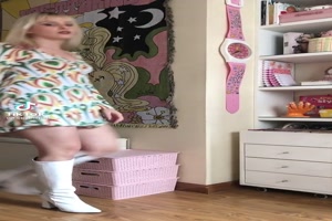 Mode der Flower Power Zeit