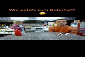 Wo geht's zum Bahnhof
