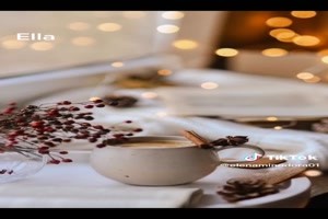 Coffee and hot chocolate in a winter atmosphere -