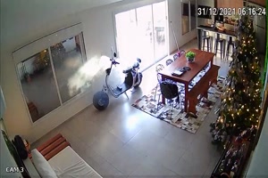 Electric scooter Battery fire