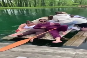 Etwas zu viele fr das Flo