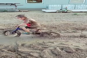 Es ist matschig