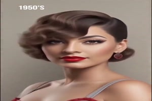 Wie sich Haare und Make-up verndert haben