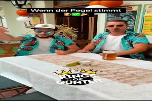 Da stimmt der Pegel