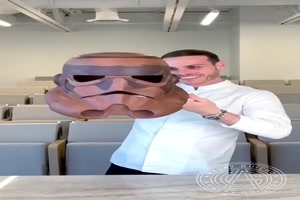 Stormtrooper-Helm aus Schokolade