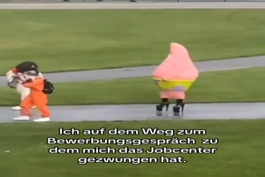 Auf dem Weg zum Bewerbungsgesprch